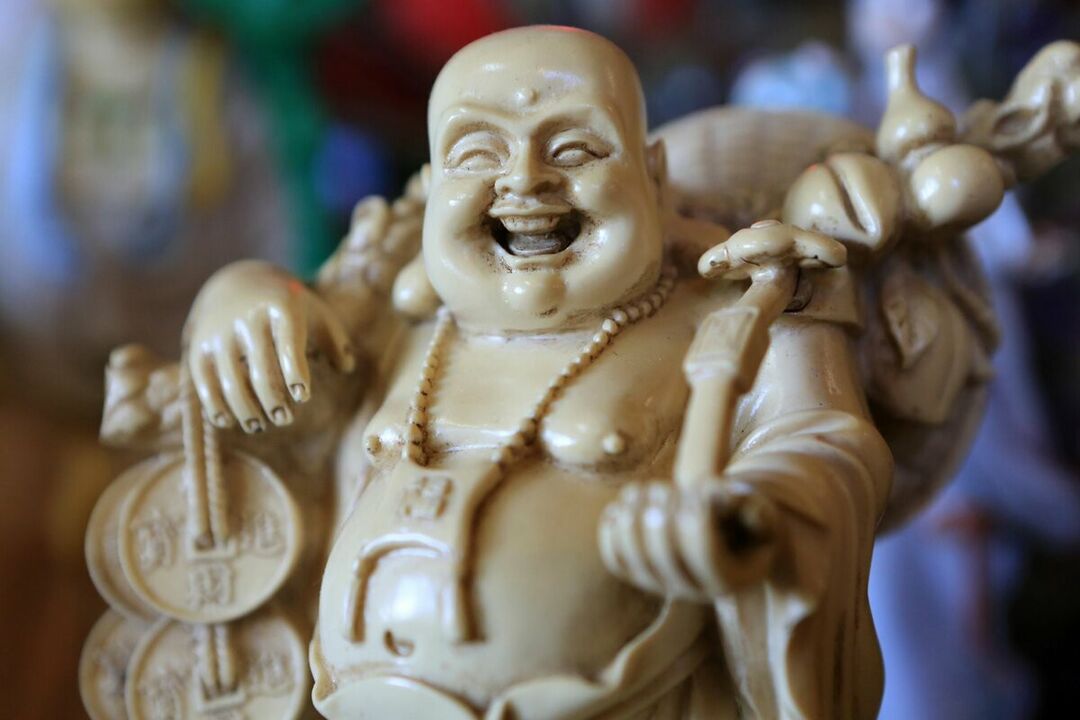 amulet of family health and well-being - Laughing Buddha